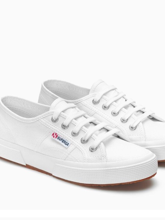 Superga Shoes - Superga Cotu Women's Classic White Canvas Sneakers